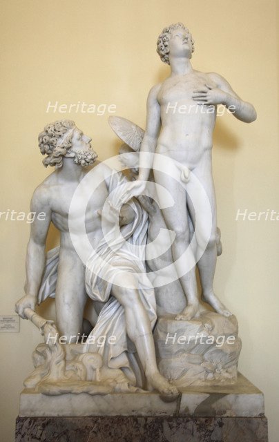 'Prometheus and the First Man', late 18th century. Artist: Pietro Stagi