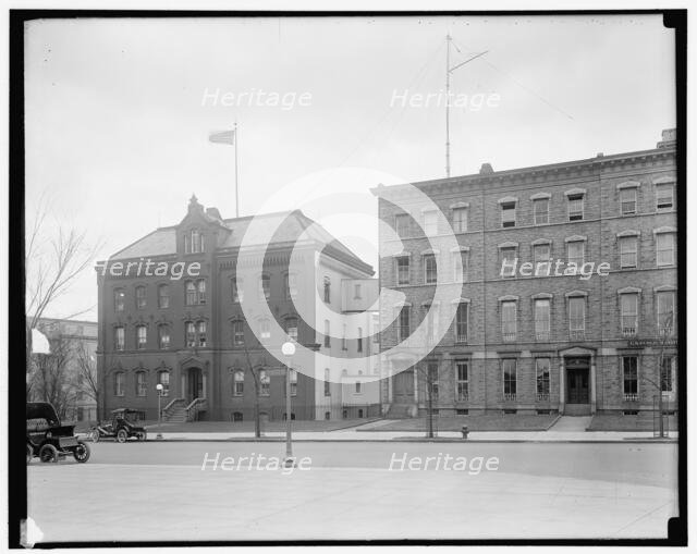 Building, B St., SE, between 1910 and 1920. Creator: Harris & Ewing.