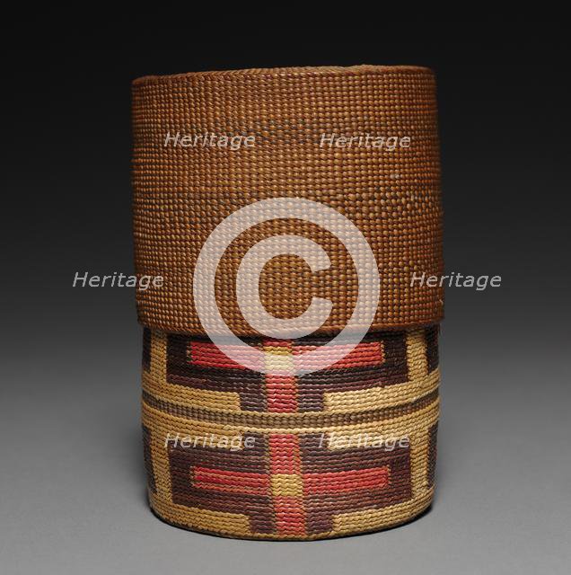 Telescoping basket, 1800's. Creator: Unknown.