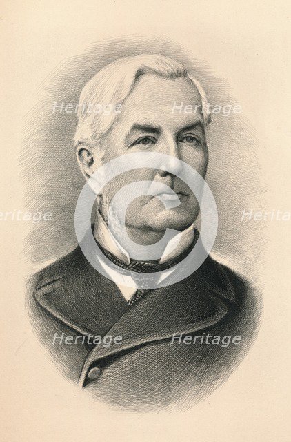 Edward Gibson, 1st Baron Ashbourne (1837-1913), Irish lawyer and Lord Chancellor of Ireland, 1896. Artist: Unknown