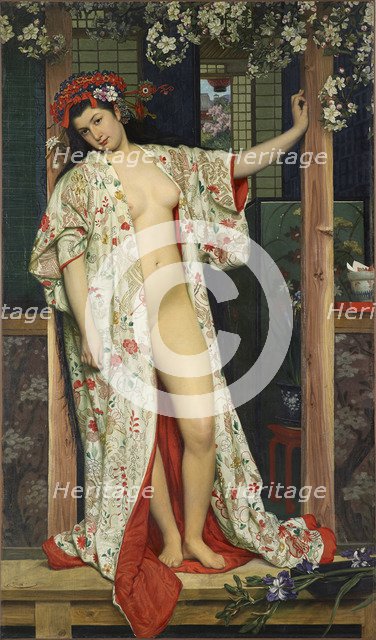 A Woman in Japan Bath (La Japonaise au bain), 1864.