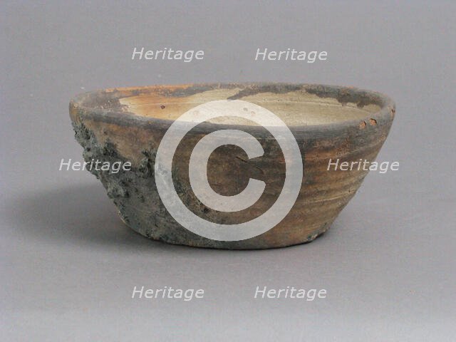 Bowl, Coptic, 4th-7th century. Creator: Unknown.