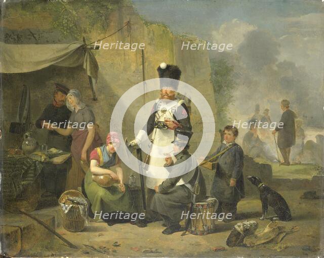 The Camp Follower, 1825-1827. Creator: Anthonie Constantijn Govaerts.