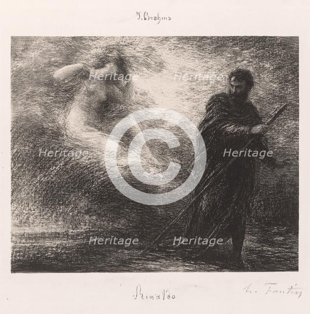 Rinaldo, 1881. Creator: Henri Fantin-Latour (French, 1836-1904).