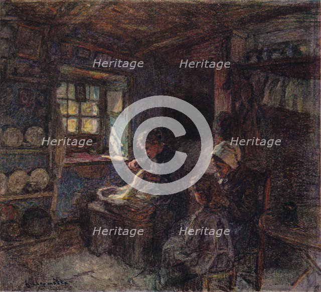 'Les Dentellieres', c1888. Artist: Leon-Augustin Lhermitte.