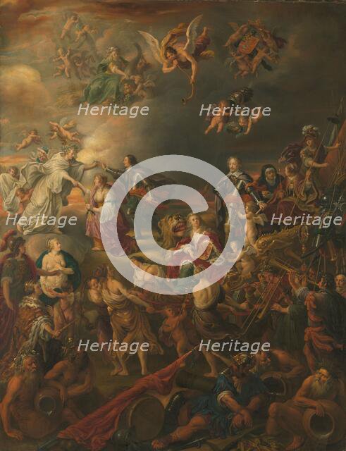 Allegory of the Peace under Stadholder Willem II, 1650. Creator: Adriaen van Nieulandt.