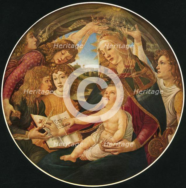 'Madonna of the Magnificat', 1481, (1937).  Creator: Sandro Botticelli.