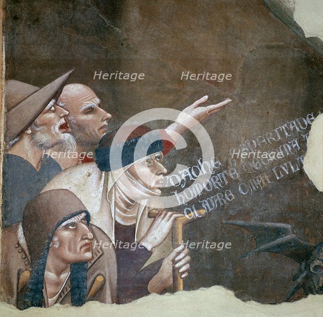 Fresco of the 'Triumph of Death', 14th century. Artist: Andrea Orcagna