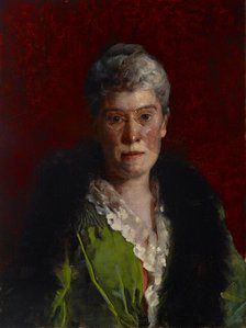 Portrait of Mary Knox Buzby Addicks Warner, date unknown. Creator: Cecilia Beaux.