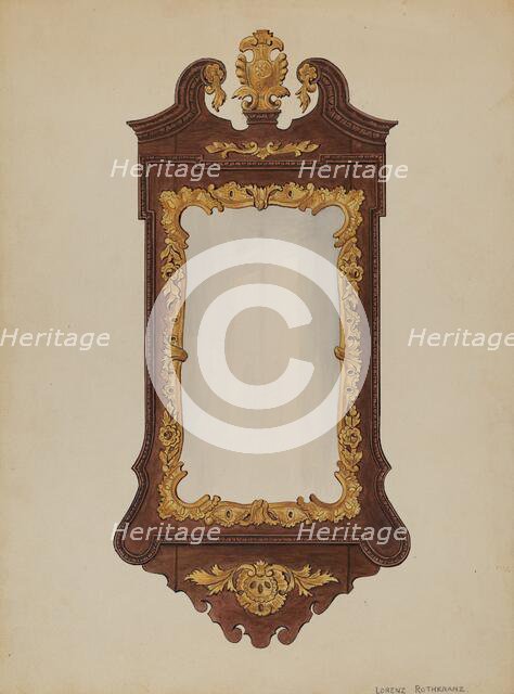 Mirror, c. 1936. Creator: Lorenz Rothkrantz.