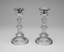 Pair of Candlesticks, 1860/1900. Creator: Unknown.