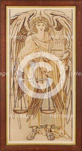 The Angels of the Hierarchy - Thrones, 1873. Creator: Sir Edward Coley Burne-Jones.