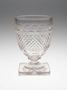 Goblet, England, c. 1820/30. Creator: Unknown.