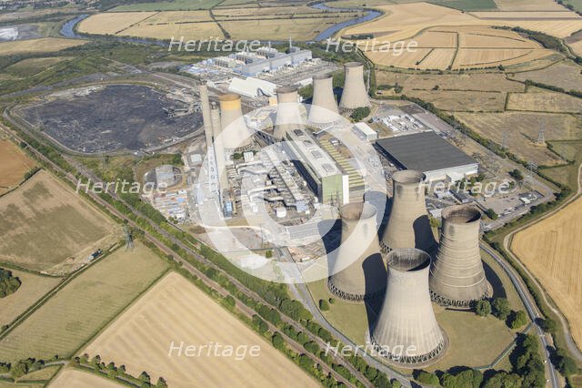 West Burton Power Station, Nottinghamshire, 2022. Creator: Emma Trevarthen.