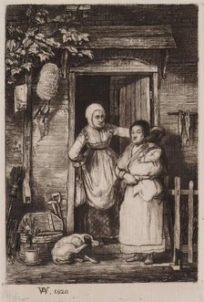 Woman in Doorway, c1820. Creator: David Wilkie.