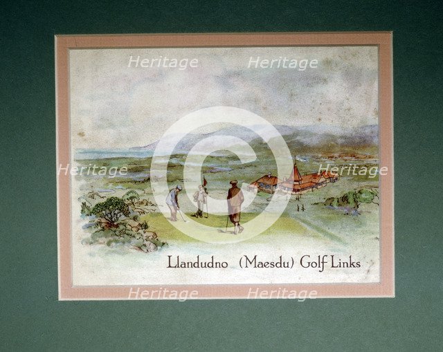 'Llandudno (Maesdu) Golf Links', Wales. Artist: Unknown