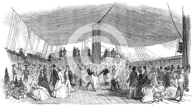 The Canterbury Settlement, New Zealand - sketch on board the "Randolph" Emigrant Ship, 1850. Creator: Unknown.