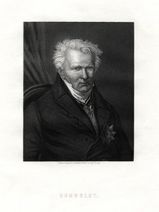 Alexander von Humboldt, (1769-1859), German naturalist and explorer, 19th century. Artist: C Cook