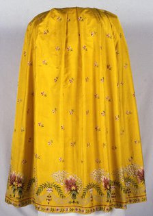 Skirt, France, c. 1785. Creator: Unknown.