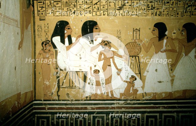 Deir el-Medineh, Luxor, Thebes, Egypt, (20th Century). Artist: Unknown