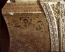 Detail of the decoration of the mihrab of the Mosque of Cordoba.