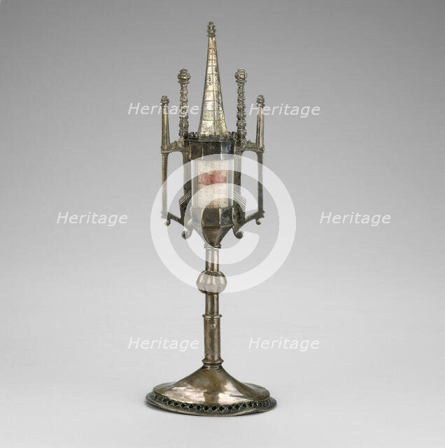 Reliquary Monstrance with Relics of Saints Anianus and Lawrence, Brunswick, 1375/1400. Creator: Unknown.