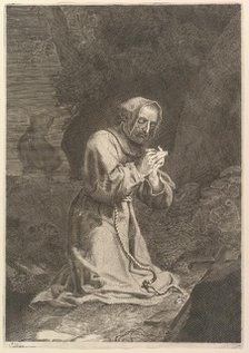 St. Francis of Assisi. Creator: Nicolas Bazin.