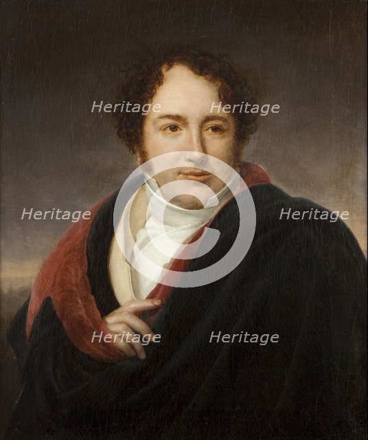 Portrait of the opera singer Luigi Lablache (1794-1858).