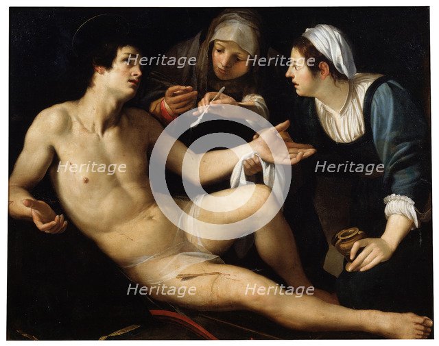 'Saint Sebastian', late 16th or early 17th century.  Artist: Francesco Rustici