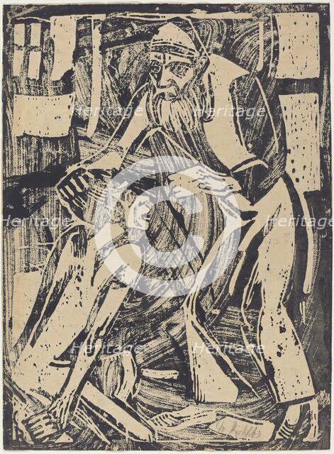 Return of the Prodigal Son, 1916. Creator: Christian Rohlfs.