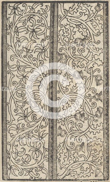 Esemplario di lavori, page 3 (verso), August 1529., August 1529. Creator: Nicolò Zoppino.