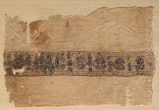 Fragment of a Tiraz-Style Textile, 1130 - 1169. Creator: Unknown.