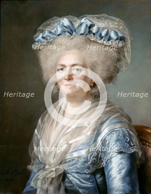 Marie Louise Thérèse Victoire of France (1733-1799). Artist: Labille-Guiard, Adélaïde (1749-1803)