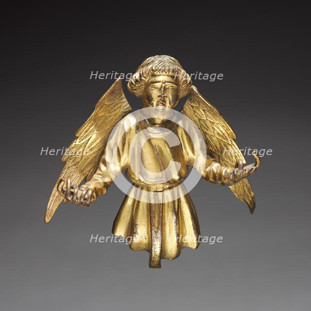 Angel from an Architectural Reliquary, c. 1400. Creator: Unknown.
