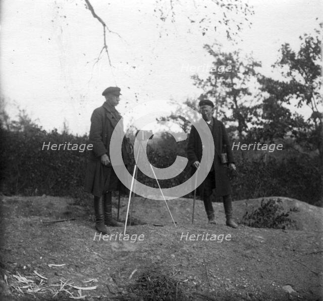 Members of an Expedition in Suchan, 1920-1929. Creator: Mikhail Alekseevich Pavlov.