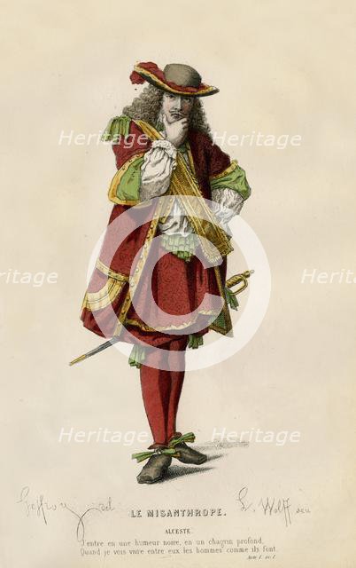 Alceste, 1868. Creator: L Wolff.