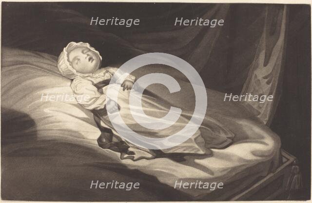 Sleeping Infant. Creator: Unknown.