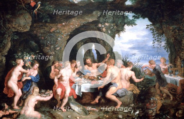 'Feast of Achelous', c1615. Artist: Jan Brueghel the Elder