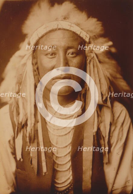 Sings in the Mountains, c1905. Creator: Edward Sheriff Curtis.