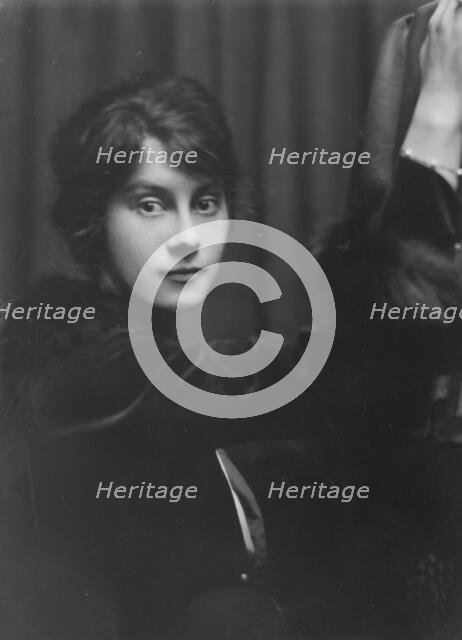 Victor, Rose, Miss, portrait photograph, not before 1916. Creator: Arnold Genthe.