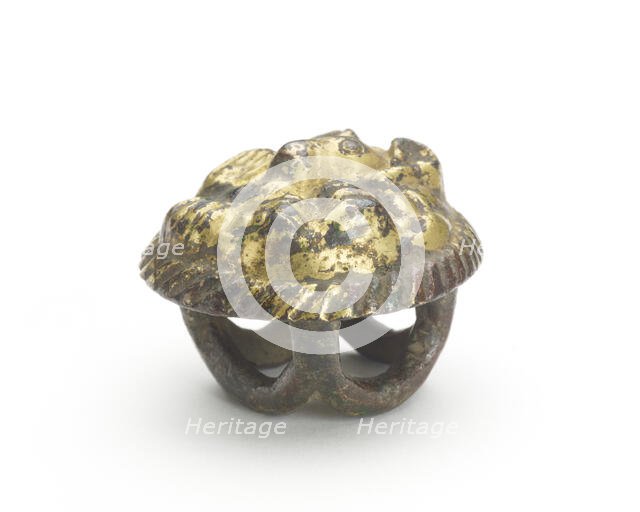 Ornament with bear, Han dynasty, 206 BCE-220 CE. Creator: Unknown.