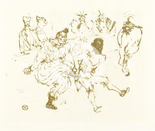 Footit and Chocolat (Footit et Chocolat). Creator: Henri de Toulouse-Lautrec.