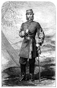 The Civil War in America: Colonel of 4th Regiment European Brigade of the Confederate Army..., 1862. Creator: Unknown.