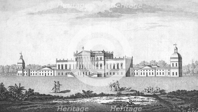 Wentworth Woodhouse, Yorkshire, c1780. Artist: Unknown.