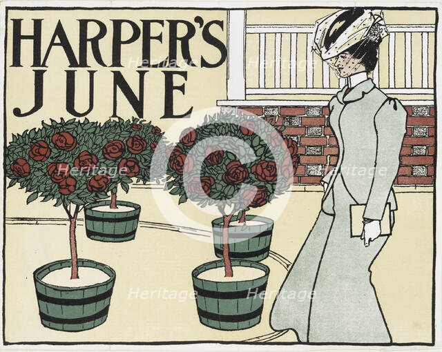 Harper's June, c1896. Creator: Edward Penfield.
