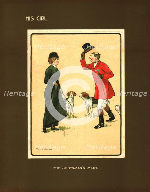 His Girl, The Huntsman's Meet.  Creator: Victor Venner.