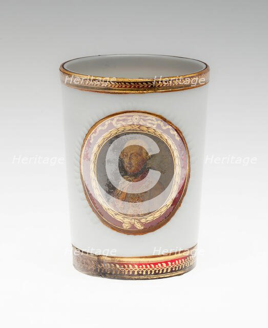 Beaker, Heiligenkreuz-Gutenbrunn, 1787. Creator: Johann Joseph Mildner.