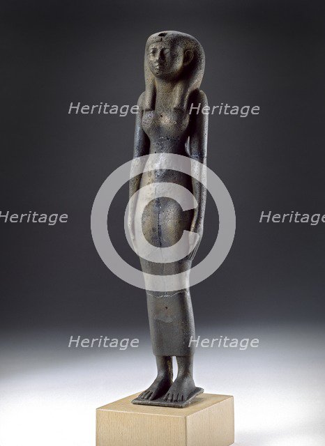 Figure of the goddess Isis, Napatan Period, (c900 BC-c300 BC). Artist: Unknown.