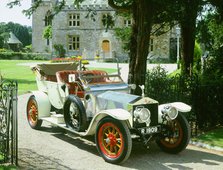 1909 Rolls Royce Silver Ghost. Artist: Unknown.