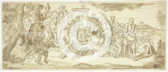 Christ Healing the Lame Man, n.d. Creator: Unknown.